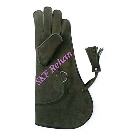 3 Layer Falconry Leather Eagle Gloves.